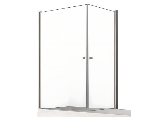 Шторка для ванны NEW TRENDY NEW SOLEO 90x70x140 хром