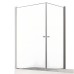 Шторка для ванны NEW TRENDY NEW SOLEO 90x70x140 хром