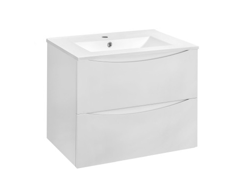 База под керамическую раковину Vincea Mia 700 подвесная 2 ящика Soft close G.White
