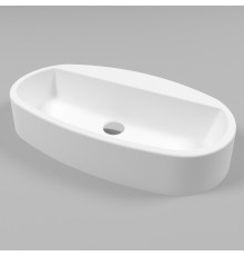 Раковина накладная Whitecross Obsidian белый матовый