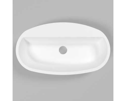 Раковина накладная Whitecross Obsidian белый матовый