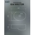Керамическая раковина Gid N9273R (Чаша справа)