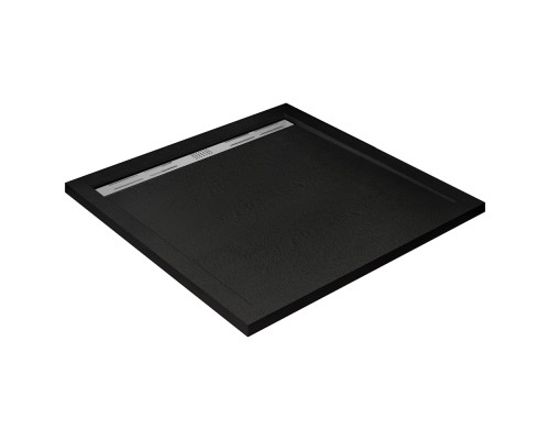 Душевой поддон из искусственного камня Cezares Tray AS 90x90 TRAY-AS-A-90-30-NERO