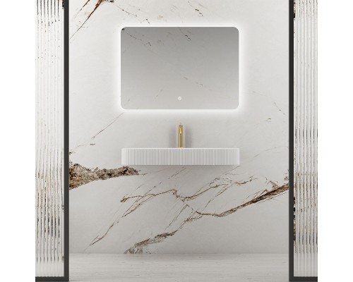 Зеркало LED Vincea VLM-3BE100 1000х800 c сенсорным выключателем и диммером