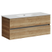 Тумба под раковину SANCOS Urban 1EG 1190х450х550, c двумя ящиками, дуб галифакс натуральный