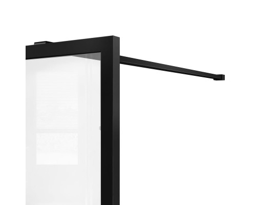 Душевая перегородка Vincea Walk-In VSW-1HC800CFB 800x2000 черный