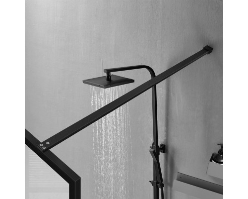 Душевая перегородка Vincea Walk-In VSW-1HC800CFB 800x2000 черный