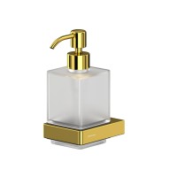 Дозатор для жидкого мыла подвесной WHITECROSS Cubo CU2440GL золото