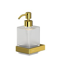 Дозатор для жидкого мыла подвесной WHITECROSS Cubo CU2440GL золото