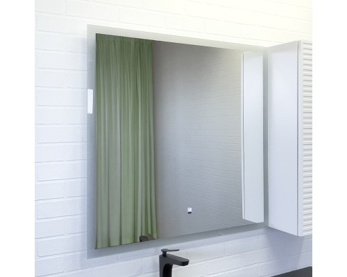 Зеркало для ванной Comforty Эдельвейс-90Э LED-подсветка, бесконтактный сенсор