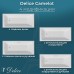 Ванна чугунная Delice Camelot 180х80 с отверстиями под ручки и антискользящим покрытием