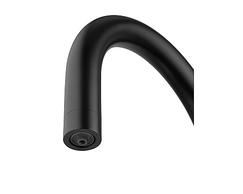 Смеситель для кухни c подключением фильтра Wonzon&Woghand, Черный матовый WW-3211-MB