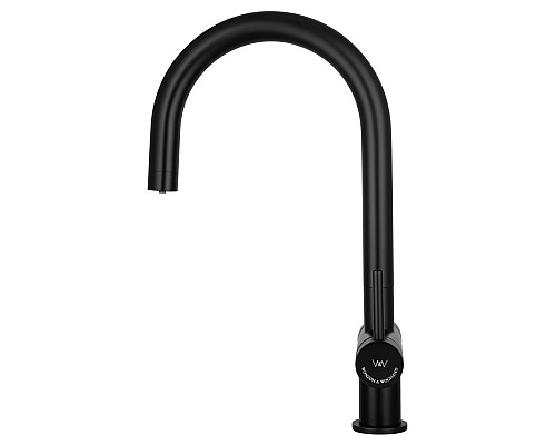 Смеситель для кухни c подключением фильтра Wonzon&Woghand, Черный матовый WW-3211-MB