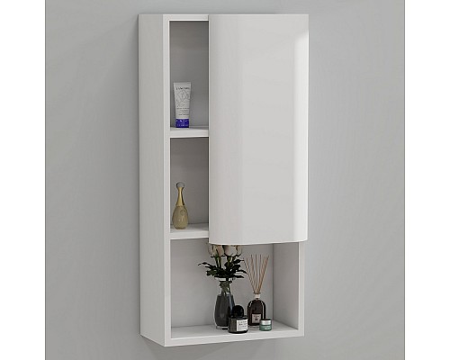 Шкаф-пенал Black&White U925.SC900 белый матовый