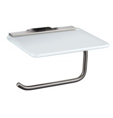 Держатель для туалетной бумаги с полкой Wonzon&Woghand, Темный графит