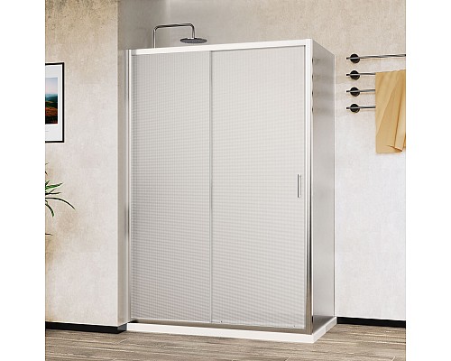 Душевой уголок Vincea City VSR-5CT9012MT 1200x900 хром стекло текстурное Душевой уголок Vincea City VSR-5CT9012MT 1200x900 хром стекло текстурное
