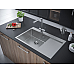 Кухонная мойка Paulmark Atlan 78 L PM217851-BSL Брашированная сталь