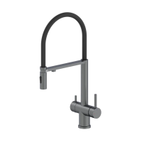 Смеситель для кухни с гибким изливом ALTROBAGNO Флуссо (Flusso) 050203 GM