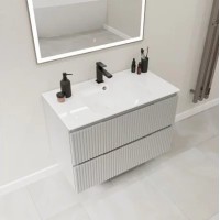 Тумба подвесная Flere Bruno 85 Светло-серый