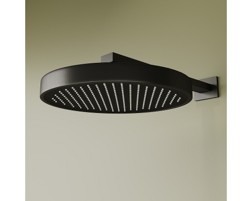 Душевая система Sancos Space SC3006GMG с термостатом Вороненная сталь