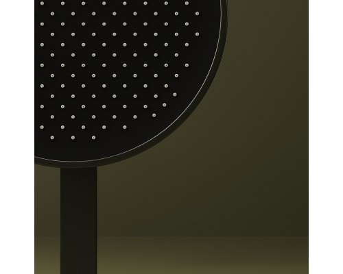 Душевая система Sancos Space SC3006GMG с термостатом Вороненная сталь