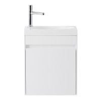 Тумба под раковину BelBagno Pietra Mini 40 подвесная Bianco Lucido
