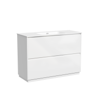 Тумба под раковину SANCOS Libra Floor напольная, 1190х450х840, белый глянец LB120F-1W