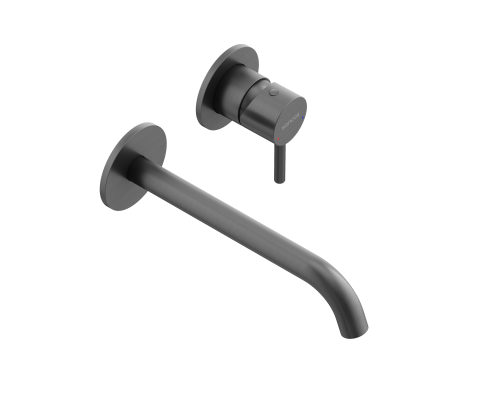 Смеситель для раковины SANCOS Etna с внутренней частью, вороненая сталь, SC9004GG