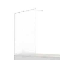 Шторка для ванны NEW TRENDY NEW MODUS WHITE 80x150 белый