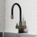 Смеситель для кухни SANCOS Arno SC4005GG с подключением фильтра для воды, вороненая сталь