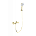 Смеситель для душа с термостатом Wonzon&Woghand, Брашированное золото