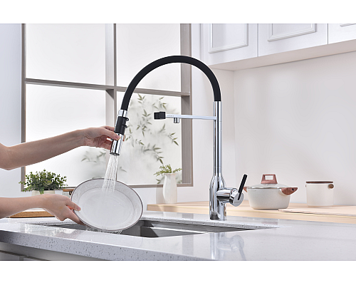 Смеситель для кухни Paulmark Magneto One Ma213188-CR Хром