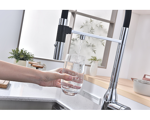 Смеситель для кухни Paulmark Magneto One Ma213188-CR Хром