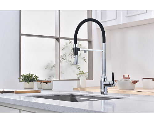 Смеситель для кухни Paulmark Magneto One Ma213188-CR Хром