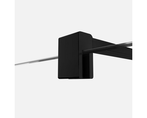 Душевое ограждение NEW TRENDY VELIO BLACK 120x200 D-0145B черный