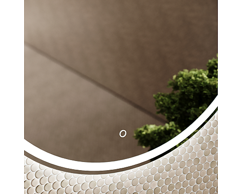 Зеркало для ванной комнаты Sancos Bella D800 c подсветкой, BE800