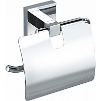 Держатель для туалетной бумаги с крышкой Wonzon&Woghand, Хром
