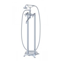 Смеситель для ванны напольного монтажа Wonzon&Woghand, Хром