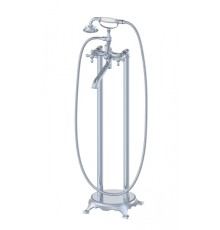 Смеситель для ванны напольного монтажа Wonzon&Woghand, Хром