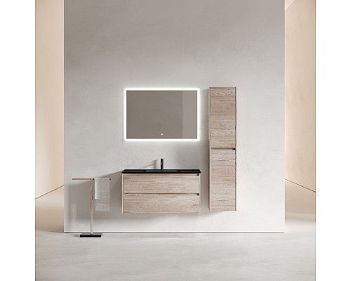 Тумба подвесная SANCOS Libra 990х450х500, c двумя ящиками, дуб галифакс LB100EG Тумба подвесная SANCOS Libra 990х450х500, c двумя ящиками, дуб галифакс LB100EG