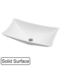 Раковина накладная Whitecross Coral белый матовый