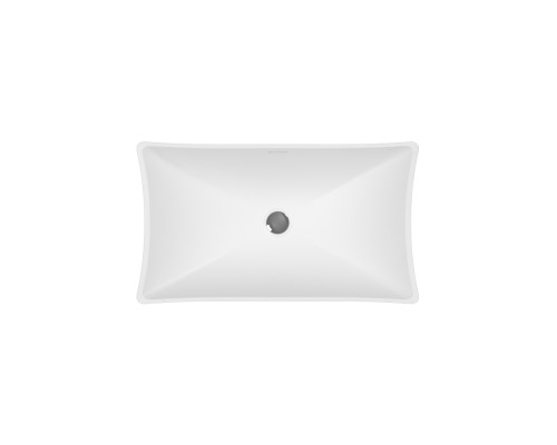 Раковина накладная Whitecross Coral белый матовый