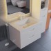 Тумба с раковиной подвесная Uperwood Modul 62х45х57 см, белая матовая