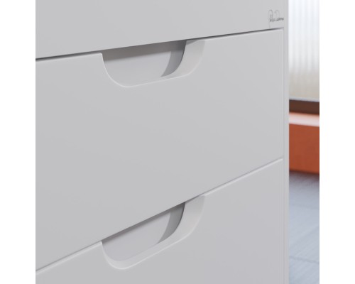 Тумба с раковиной подвесная Uperwood Modul 62х45х57 см, белая матовая