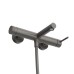 Смеситель для ванны Cezares Relax RELAX-VD-GM Оружейная сталь