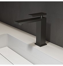 Смеситель для раковины Vincea Dice VBF-2DS1MB однорычажный, черный матовый