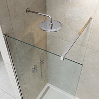 Душевая перегородка Cezares Liberta 95 LIBERTA-L-1-95-120-C-Cr профиль Хром стекло прозрачное