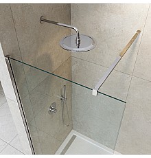 Душевая перегородка Cezares Liberta 95 LIBERTA-L-1-95-120-C-Cr профиль Хром стекло прозрачное