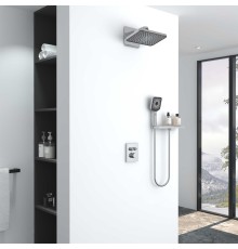 Душевой комплект Vincea Inspire встраиваемый, термостат, 2 режима, хром