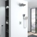 Душевой комплект Vincea Inspire VSFW-3I21MT4RCH встраиваемый, термостат, 2 режима, хром